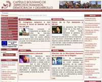 Cap&iacute;tulo Boliviano de Derechos Humanos, Democracia y Desarrollo